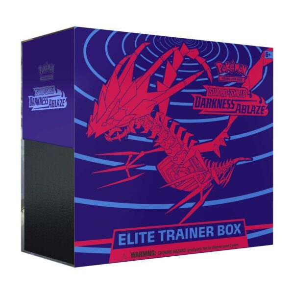 Pokemon TCG Schwert und Schild Dunkelheit in Flammen Elite Trainer Box Eng