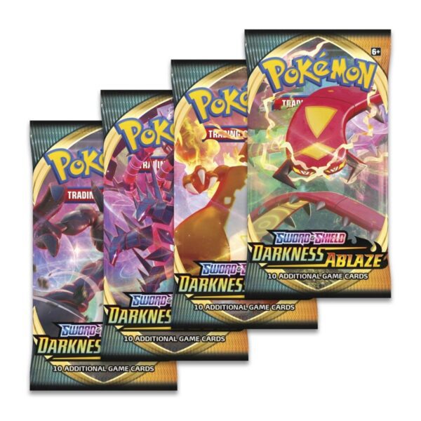 Pokemon TCG -Schwert und Schild Dunkelheit in Flammen -Booster -Anzeigebox (36 Packungen) Eng - Bild 3