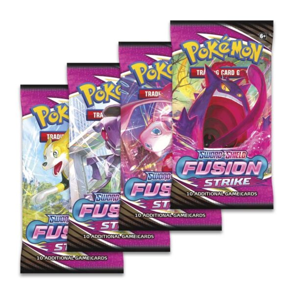 Pokemon TCG Sword and Shield Fusion Strike Booster Box (36 Packs) Engin - Image 3