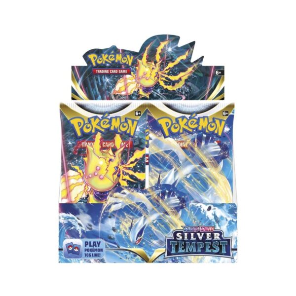 Pokemon TCG Sword and Shield Silver Tempest Booster Display Box (36 Pakker) Eng - Billede 4