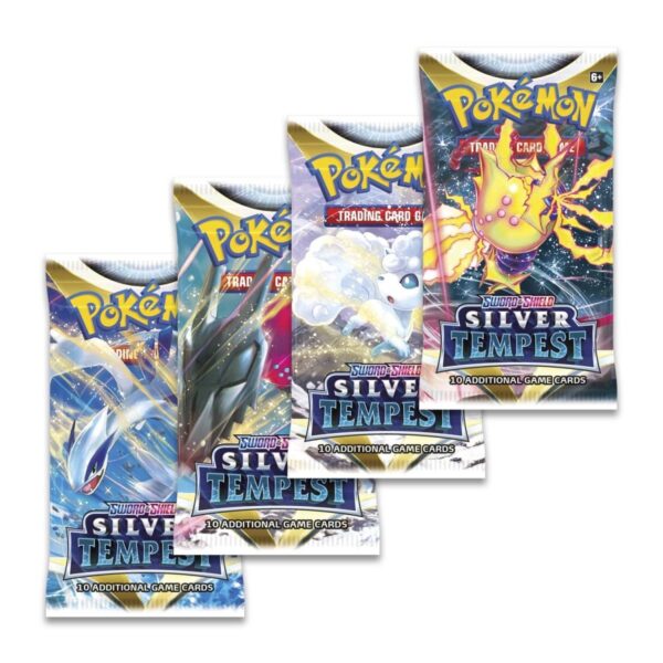 Pokemon TCG Sword and Shield Silver Tempest Booster Box (36 Packs) Engin - Image 3