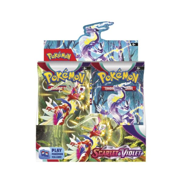 Pokemon TCG Scarlet und Violet Booster Display Box (36 Packungen) Eng