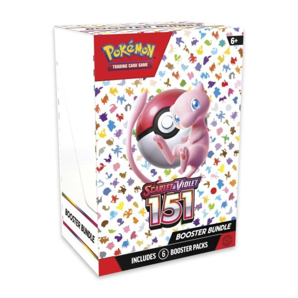 Pokémon TCG 151 Affichage de bundle de booster Eng - Image 7