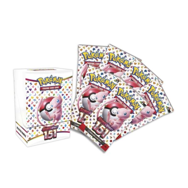 Pokémon TCG 151 Affichage de bundle de booster Eng - Image 4