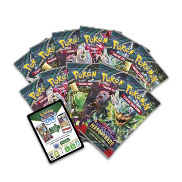 Pokemon TCG Scarlet et Violet Twilight Masquerade Pokemon Center Elite Trainer Box Eng - Image 5