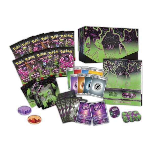 Pokemon TCG Scharlachrote und violett ausgeschrägte Fabel Pokemon Center Elite Trainer Box Eng - Bild 6