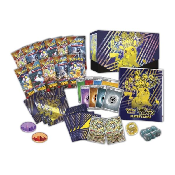 Pokemon TCG Scharlach und violettes Sparks Pokemon Center Elite Trainer Box Eng Eng - Bild 3