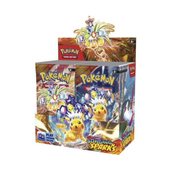 Pokemon TCG Scarlet og Violet Surging Sparks Booster Display Box (36 Pakker) Eng