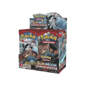 Pokemon TCG Sun Moon Crimson Invasion Booster Affichage 36 Packs à faible stock oder maintenant Lootmon vous stockez pour TCG et les marchandises