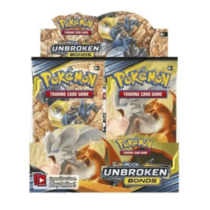 pokemon tcg sun moon unbroken bonds booster display box 36 Emballe le bas stock maintenant 2 Lootmon vous stockez pour TCG et marchandises