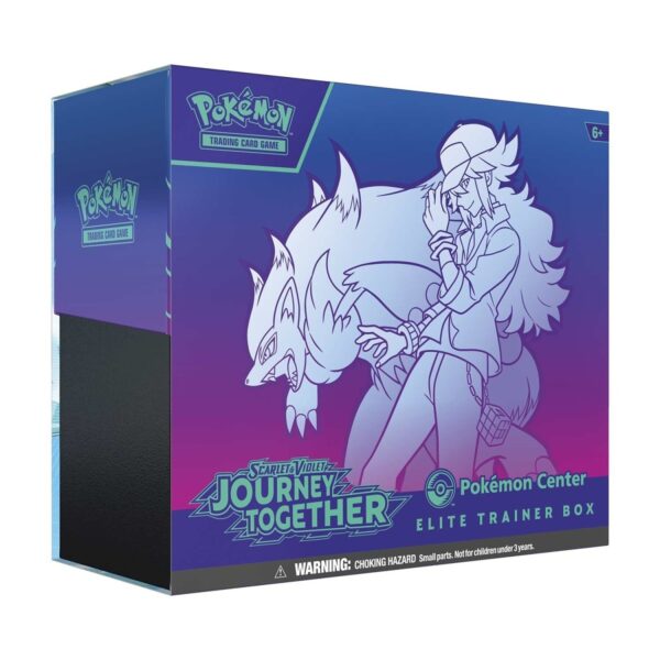 Pokemon TCG Scarlet and Violet Journey Together Pokemon Center Elite Trainer Box ENG