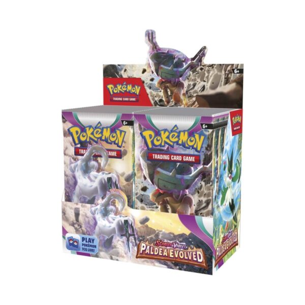 Pokemon TCG Scarlet en Violet Paldea Evolved Booster Display Box (36 Inpakken) Eng