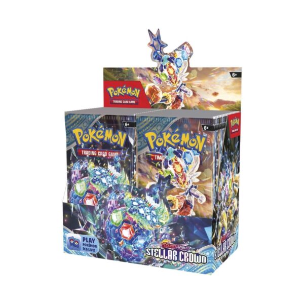 Pokemon TCG Scarlet et Violet Stellar Crown Booster Box (36 Packs) Engin