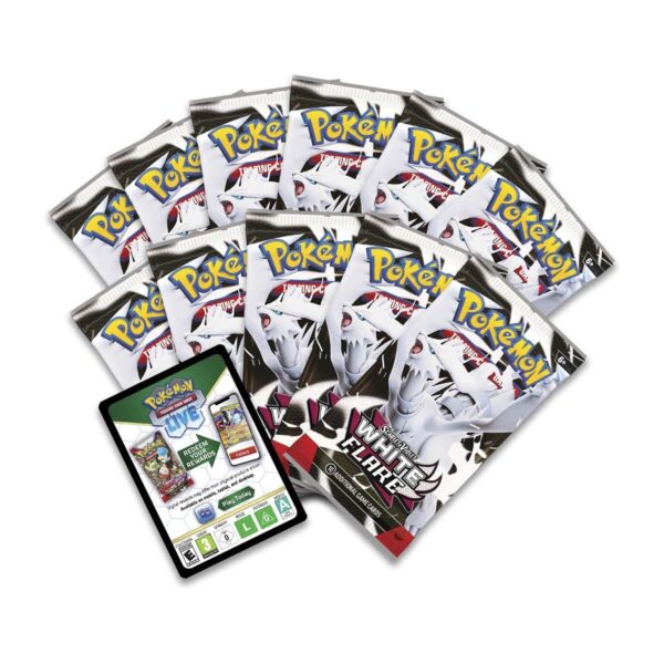 Pokemon TCG Scharlachrote und violett weiße Flare Pokemon Center Elite Trainer Box - Bild 5
